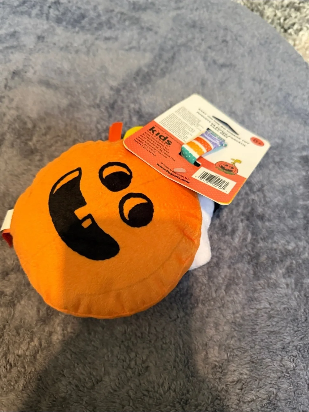Peanuts Halloween Plush & Sensory Toy Set - Lot of 5 0+